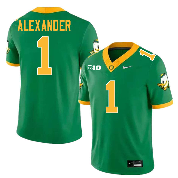 Bear Alexander Oregon Jersey,Oregon Ducks Football Uniforms,Jerseys Youth-Green